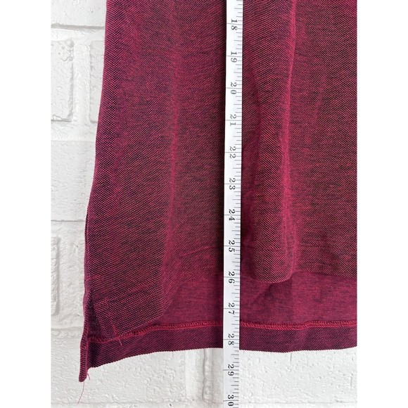 Maui And Sons Golf Polo Mens Small New With Sticker Tag Dark Red With Logo - Picture 5 of 7